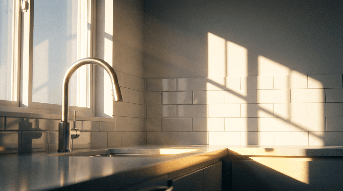 Grease-free stovetop and backsplash